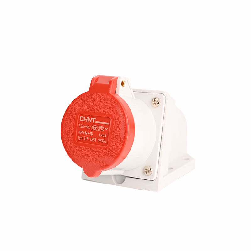 ZTP-1251-5-32A | 正泰 IP44明装插座5*32A