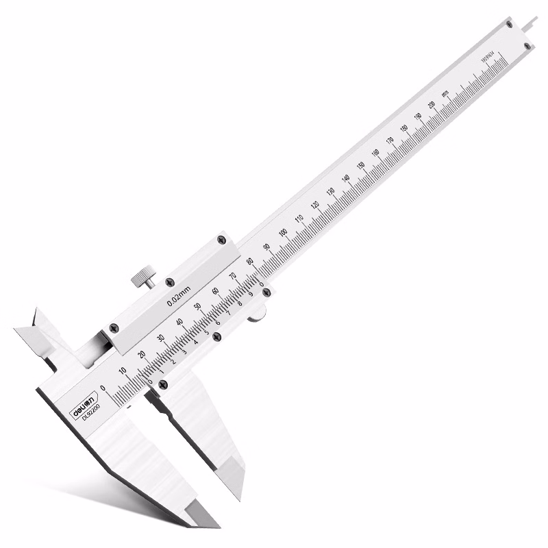 DL92200 | 得力工具 游标卡尺机械简易 200mm