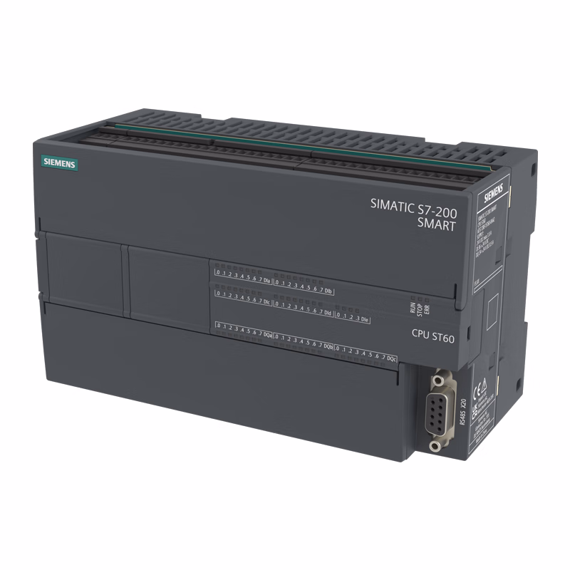 西门子 S7-200 SMART CPU ST60 标准型CPU模块,DC/DC/DC,36路输入/24路输出,保内不涂码