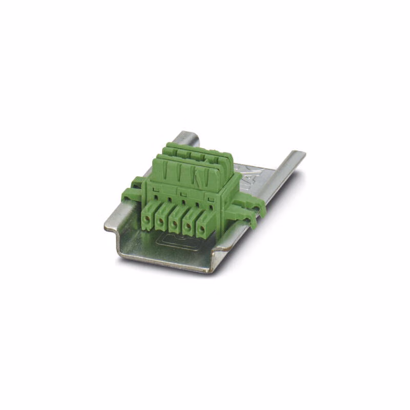 ME 6.2 TBUS-2 1.5/5-ST-3.81 | 菲尼克斯 DIN导轨连接器