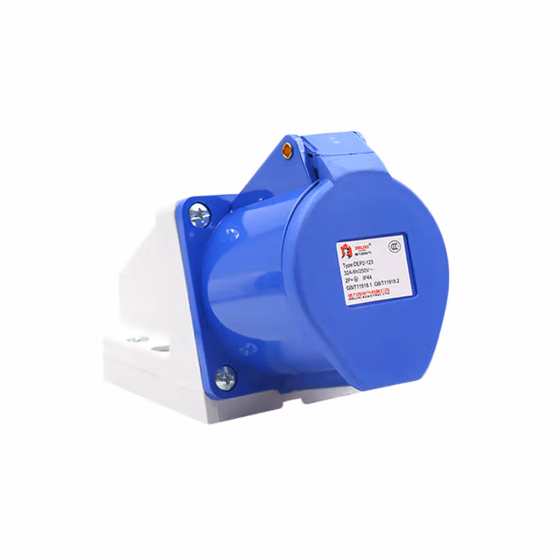 DEP2-123 32A 3芯 250V | 德力西电气 工业用明装插座