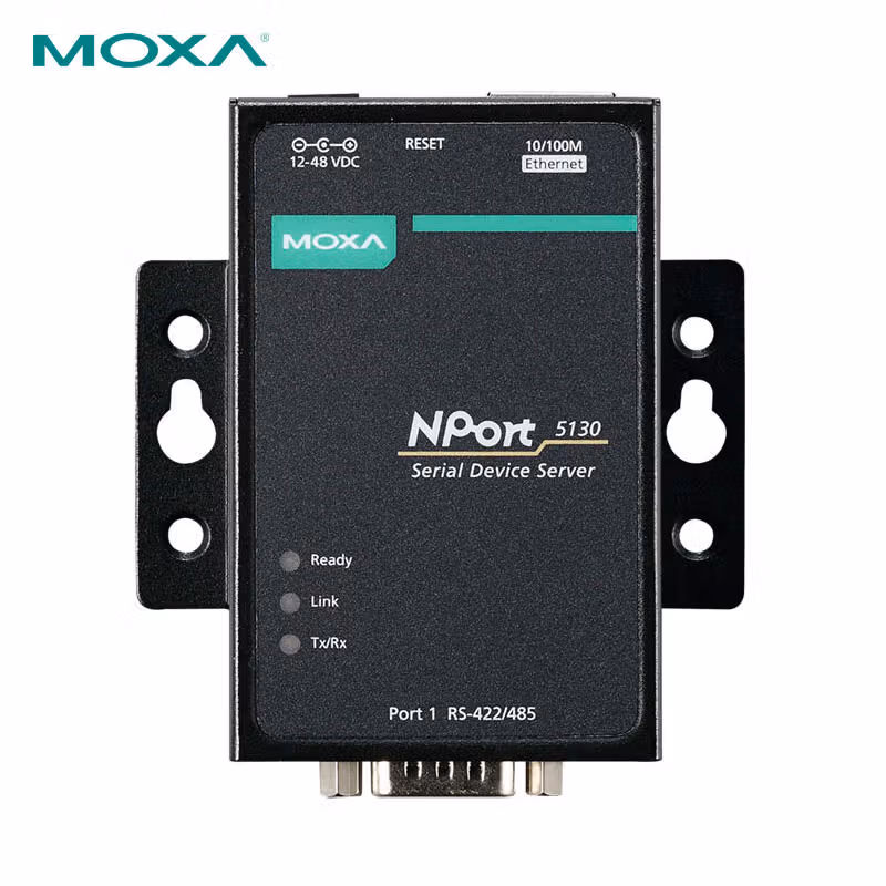 NPort 5130 | 摩莎（MOXA） 1口RS-422/485串口设备联网服务器，0 ~ 55 °C工作温度