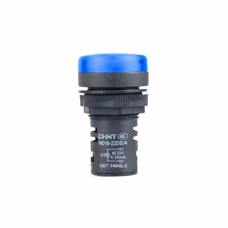 ND16-22DS/4 220V 纯蓝 | 正泰 信号指示灯