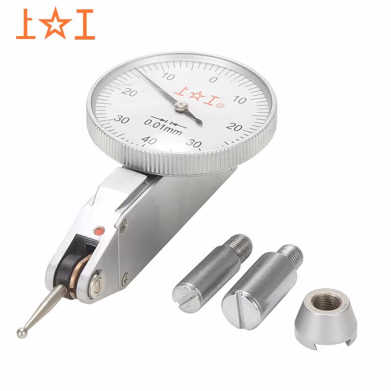 上工 杠杆百分表指示表指针百分表测量范围0-0.8分度值0.01 GBG-1