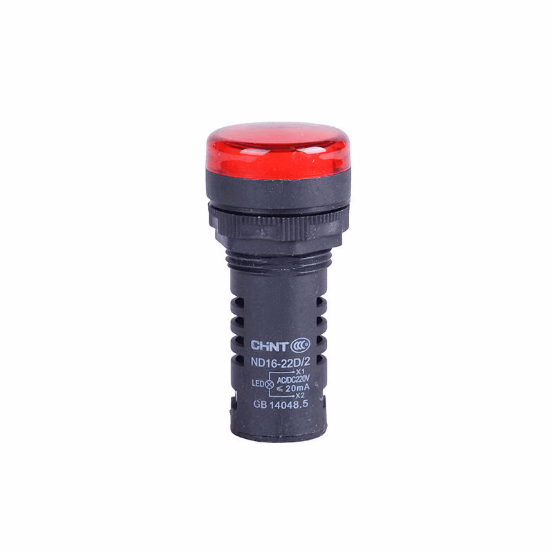 ND16-22D/2 380V 红 | 正泰 信号指示灯