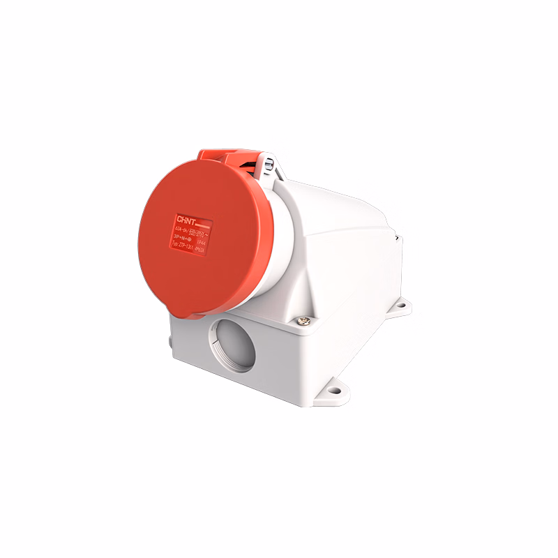 ZTP-1351-5-63A | 正泰 IP44明装插座5*63A