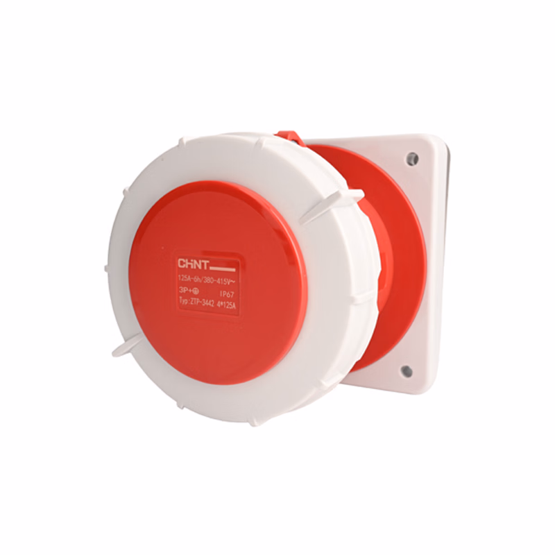 ZTP-3442-4-125A | 正泰 IP67暗装插座4*125A