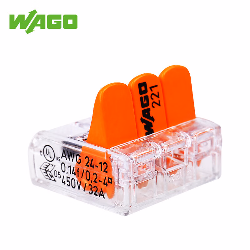 221-413 | 万可(WAGO) 紧凑型导线连接器