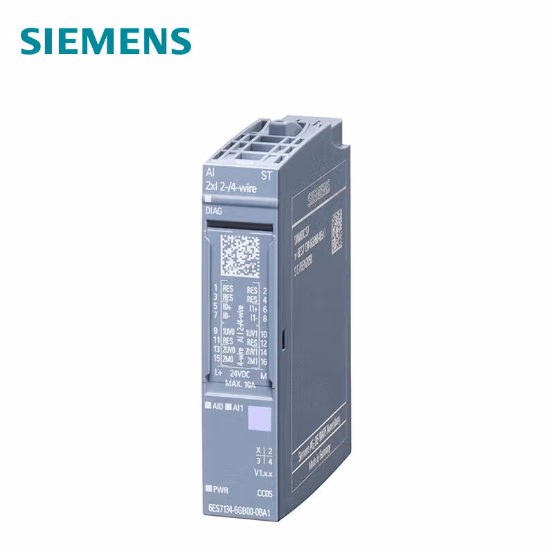 6ES71346GB000BA1 | 西门子 模拟量输入,2AI,I,2/4-WIRE,标准型,适用A0或A1型基座单元
