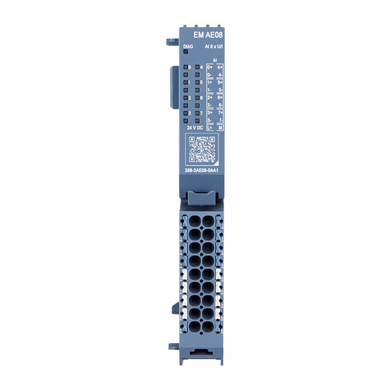 西门子S7-200 SMART G2 EM AE08 模拟量输入模块,8 × U/I 输入