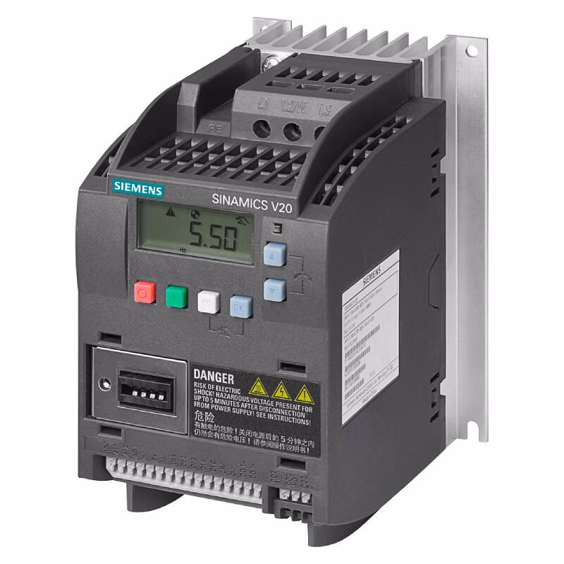 3kW/7.3A,无滤波器,3AC,FSB | 西门子 V20变频器