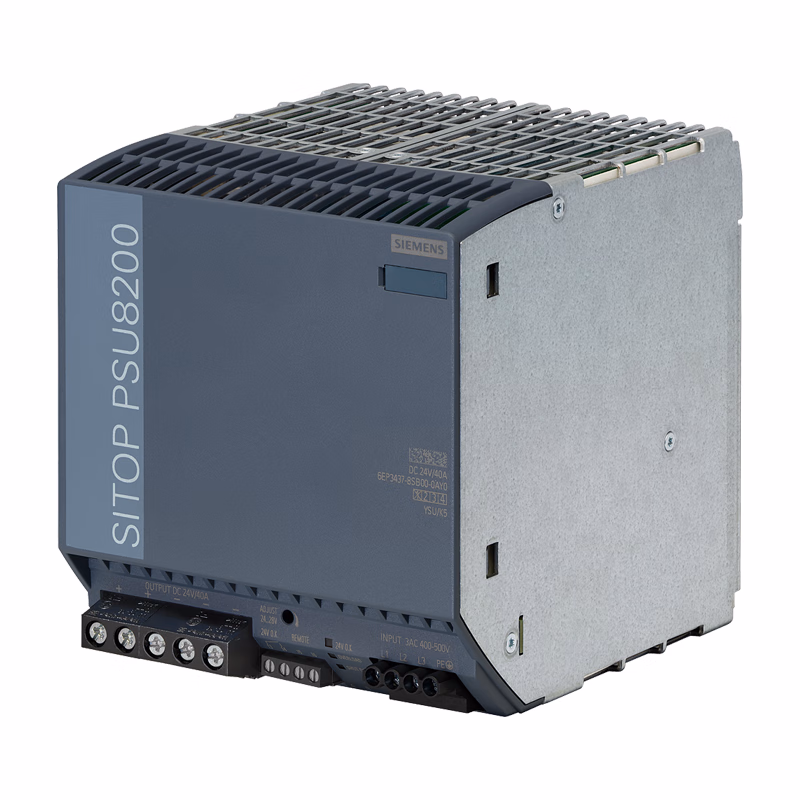 6EP34378SB000AY0 | 西门子 SITOP PSU8200 24V/40A调节型电源 输入：400-500V 三相交流输出：24VDC/40A