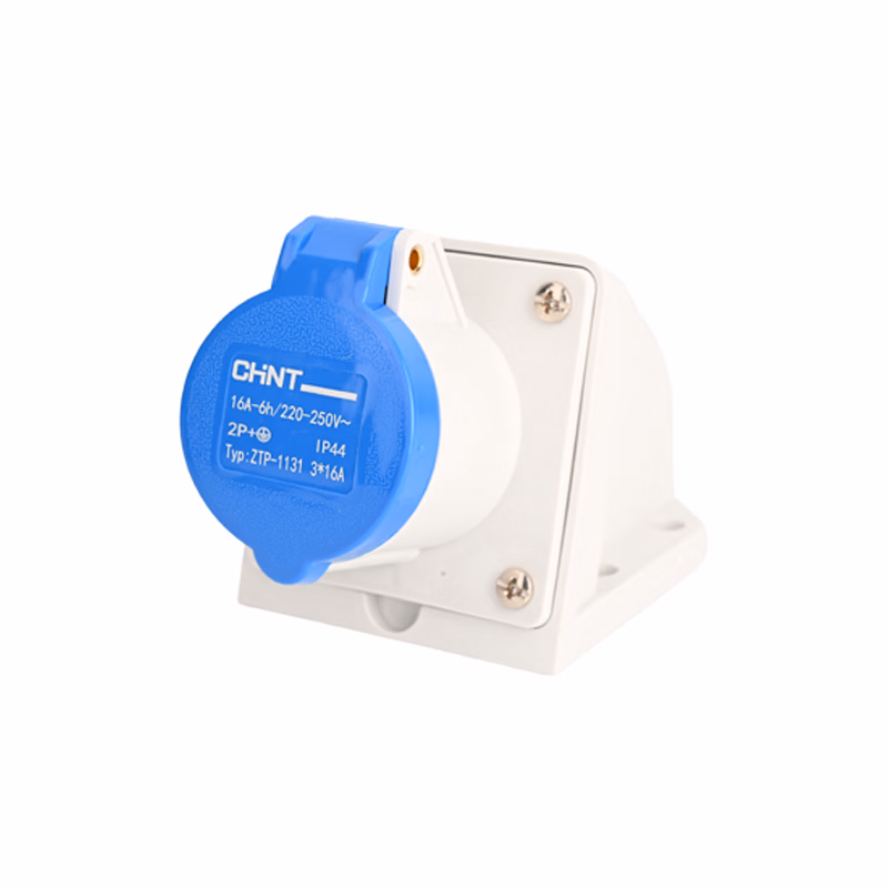 ZTP-1131-3-16A | 正泰 IP44明装插座3*16A