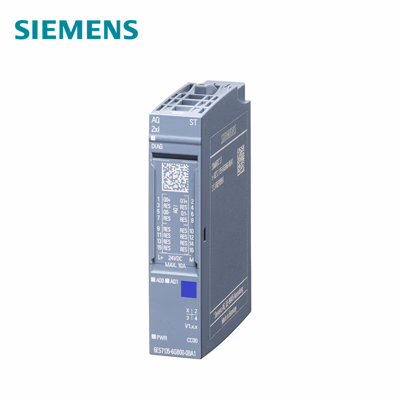 6ES71356GB000BA1 | 西门子 模拟量输出,2AO,I,标准型,适用A0或A1型基座单元