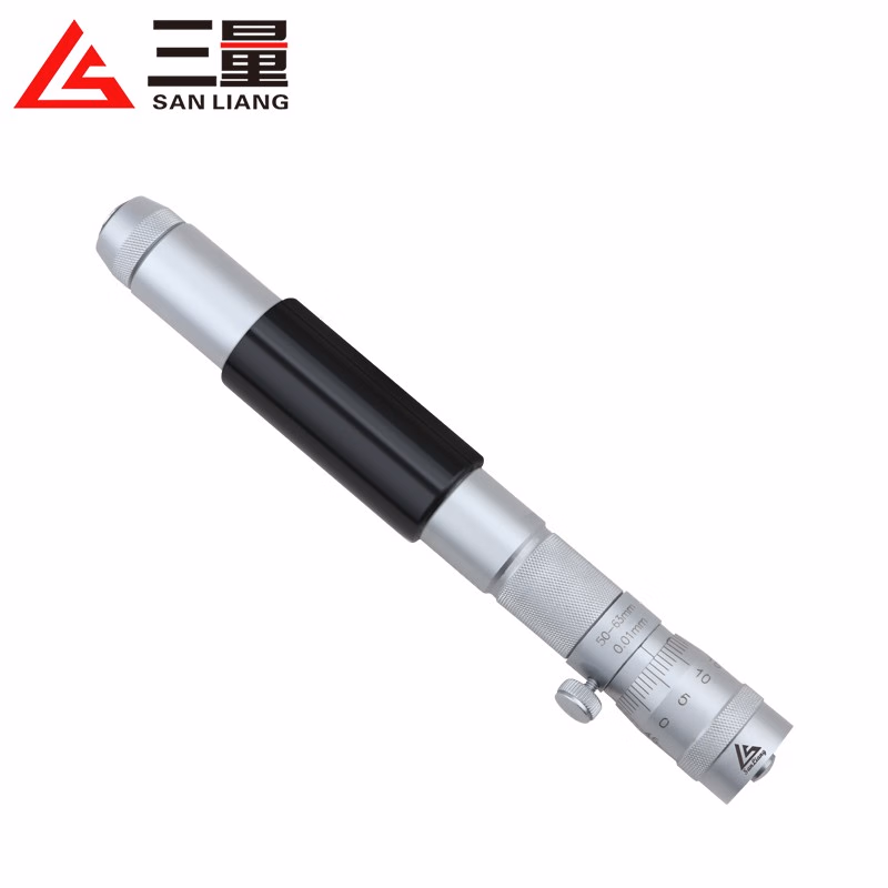 三量内径千分尺接杆管式50-300 600 100mm内圆径测量测微器 JD350 量程50-300mm