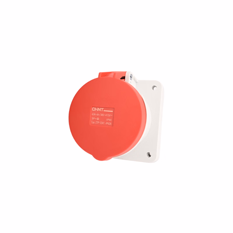 ZTP-3341-4-63A | 正泰 IP44暗装插座4*63A