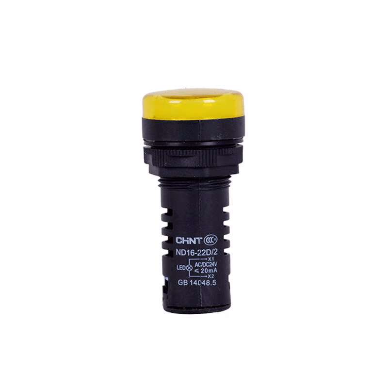 ND16-22D/4 220V 黄 | 正泰 信号指示灯