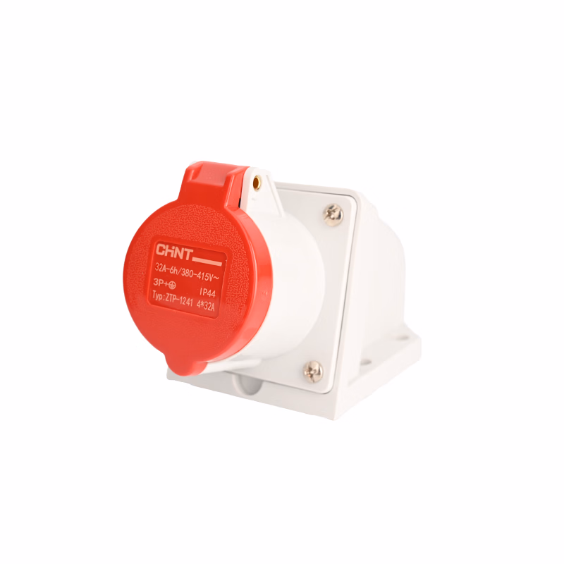 ZTP-1241-4-32A | 正泰 IP44明装插座4*32A