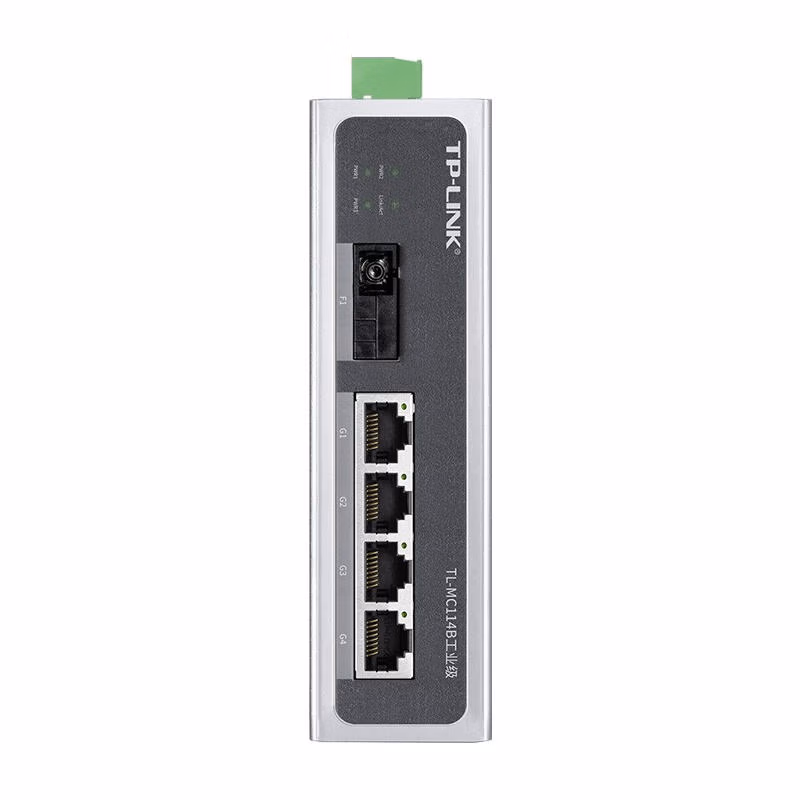 TL-MC114B工业级 | TP-LINK/普联 工业级光纤收发器,百兆单模单纤,20KM,1个,百兆,SC口,1个,百兆,RJ45口