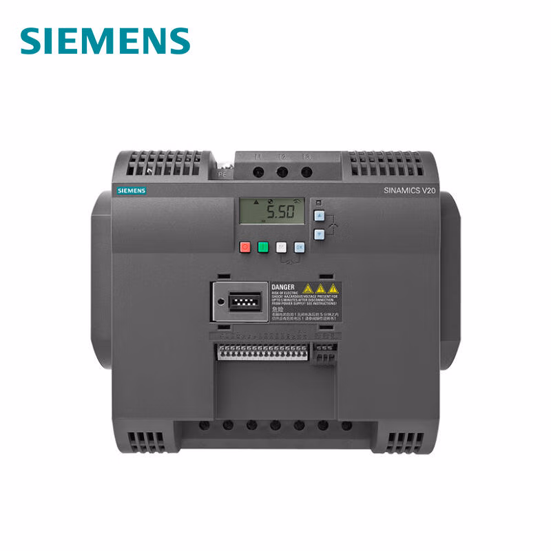 6SL3210-5BE31-5UV0 | 西门子 SINAMICS V20 3AC 380V变频器,无内置滤波器,2台/盒 15kW AC380-480V