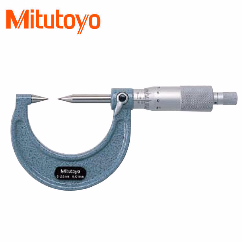 112-201 | 三丰(Mitutoyo) 尖爪千分尺,量程:0-25/0.01
