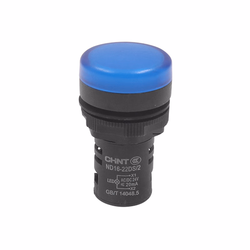 ND16-22DS/2 24V 纯蓝 | 正泰 信号指示灯