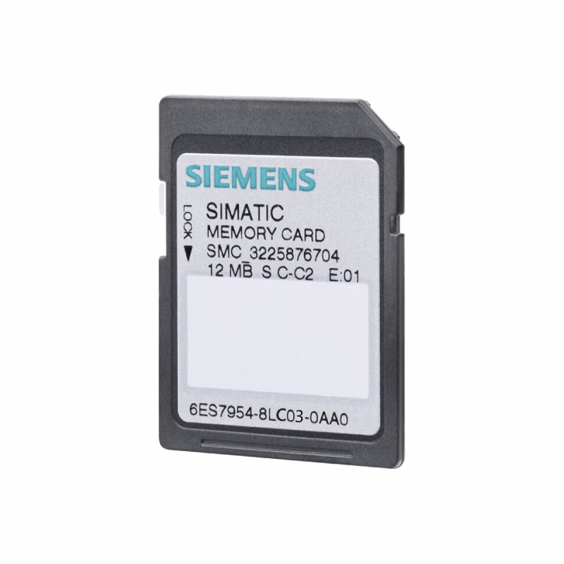 西门子 存储卡 用于 S7-1x 00 CPU/SINAMICS, 3,3V Flash,4 MB