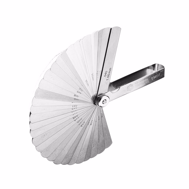 09407 | 世达 32件套公英制塞尺0.02-1.00MM