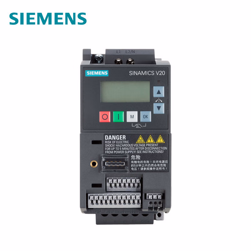 6SL3210-5BB17-5UV1 | 西门子 SINAMICS V20 1AC 220V变频器,无内置滤波器 0.75kW AC220-240V
