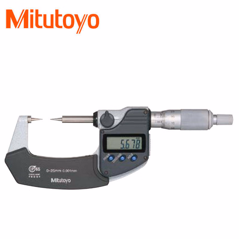 342-262-30 | 三丰(Mitutoyo) IP65数显尖头千分尺(公制),硬质合金头,量程:25-50/0.001