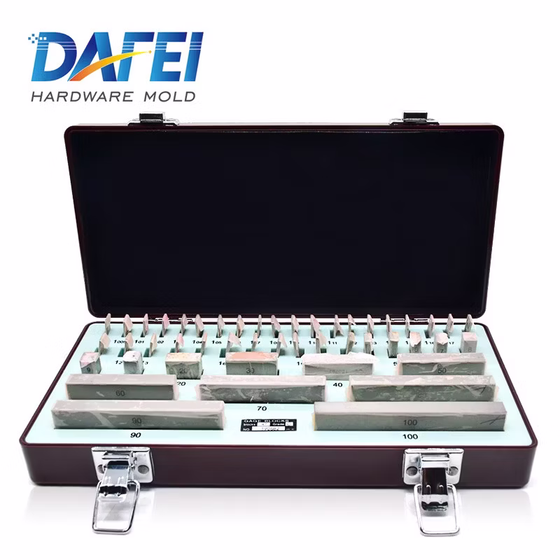 DAFEI高精度量块块规校对块高速钢数显卡尺千分尺钢制标准块套装32件0级