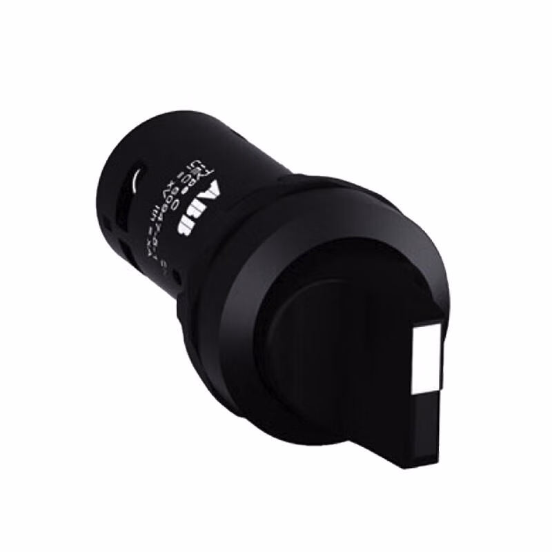 C2SS2-10B-11 | ABB C2SS系列二位置选择开关（不带灯型）,黑色