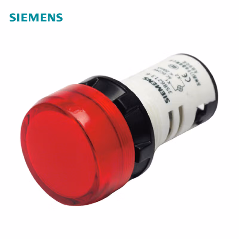 3SB62D8W | 西门子 一体型信号灯,22mm,塑料,圆形,集成LED,380VAC白色