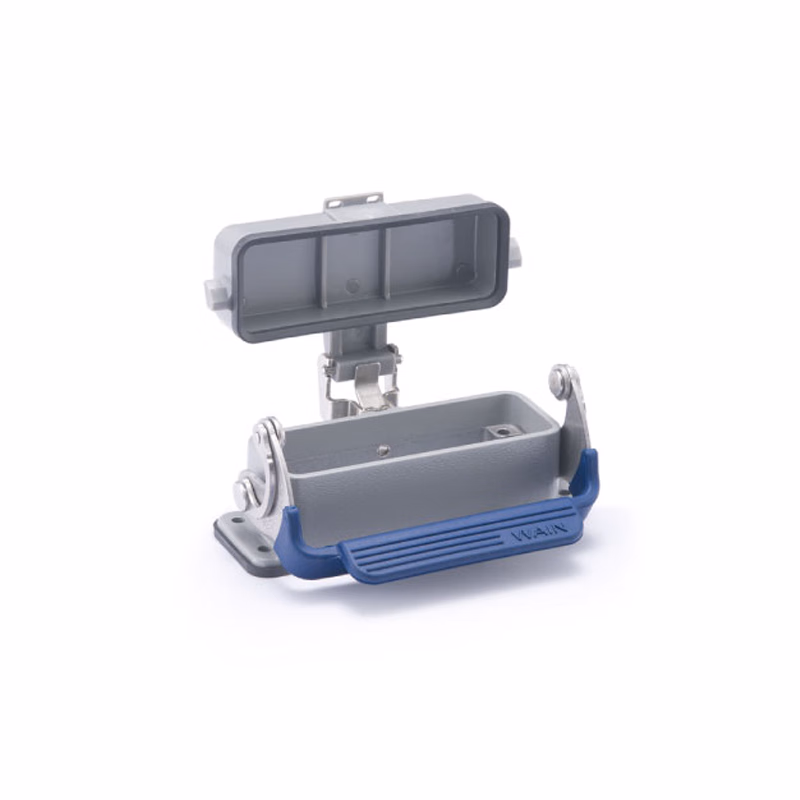 小尺寸,H16A外壳(IP65),带盖；H16A-BK-1L/SC-MCV | 唯恩 重载连接器,矩形连接器