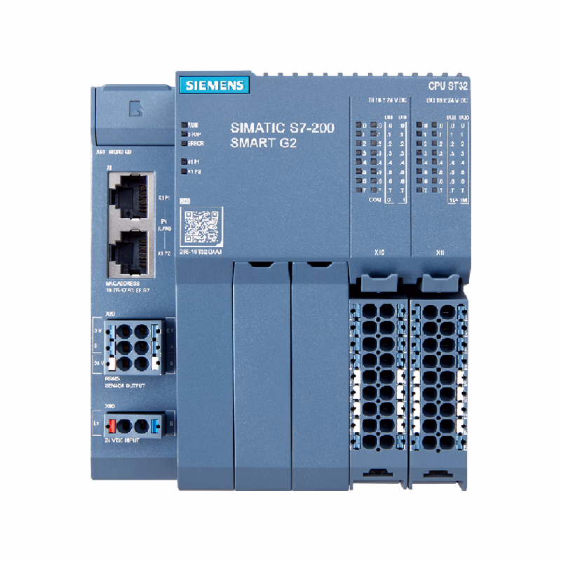 西门子S7-200 SMART G2 CPU ST32 DC/DC/DC,16 × 24 V DC 输入 / 16 × 24 V DC 输出