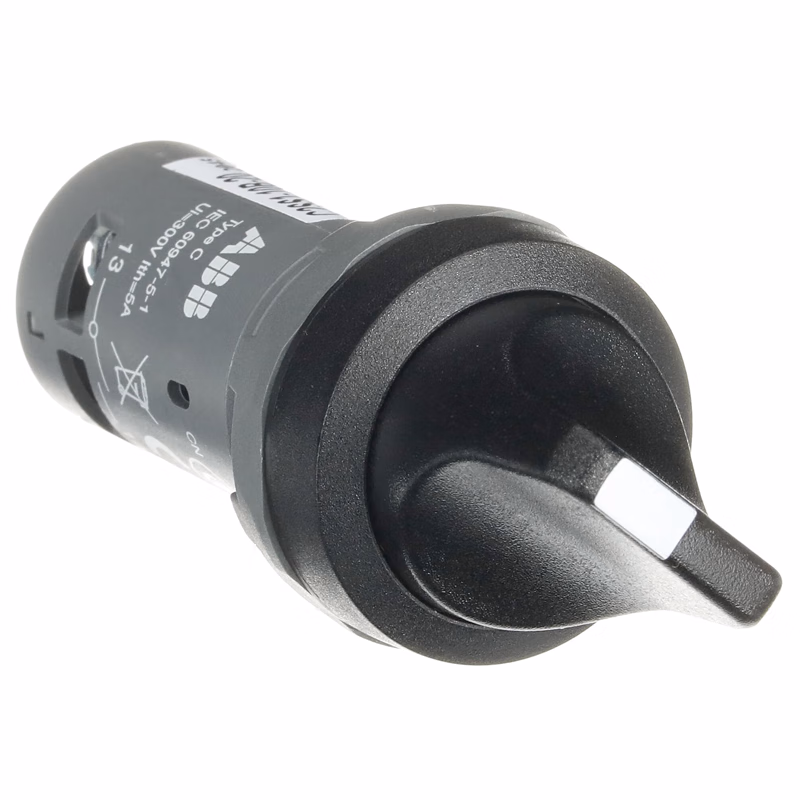 C2SS1-10B-20 | ABB C2SS系列二位置选择开关（不带灯型）,黑色