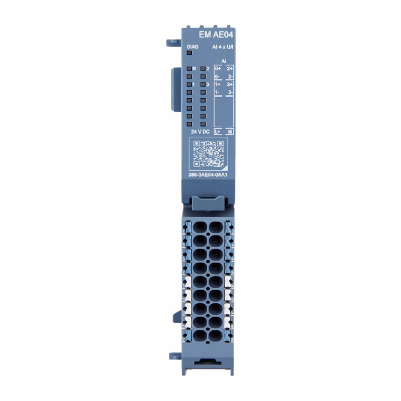 西门子S7-200 SMART G2 EM AE04 模拟量输入模块，4 × U/I 输入