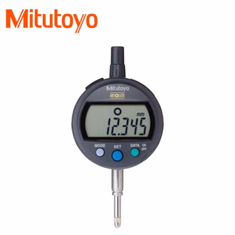 543-400B | 三丰(Mitutoyo) IP42数显百分表(公制),带数据输出功能,平后盖,量程:0-12.7/0.01
