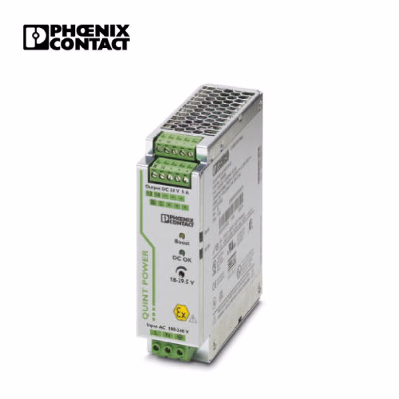 QUINT-PS/1AC/24DC/ 5/CO | 菲尼克斯 用于导轨安装的QUINT DC/DC转换器