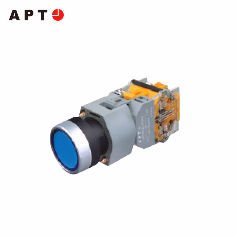 LA39-B2-01D/w23 | APT 带灯一般按钮,白色