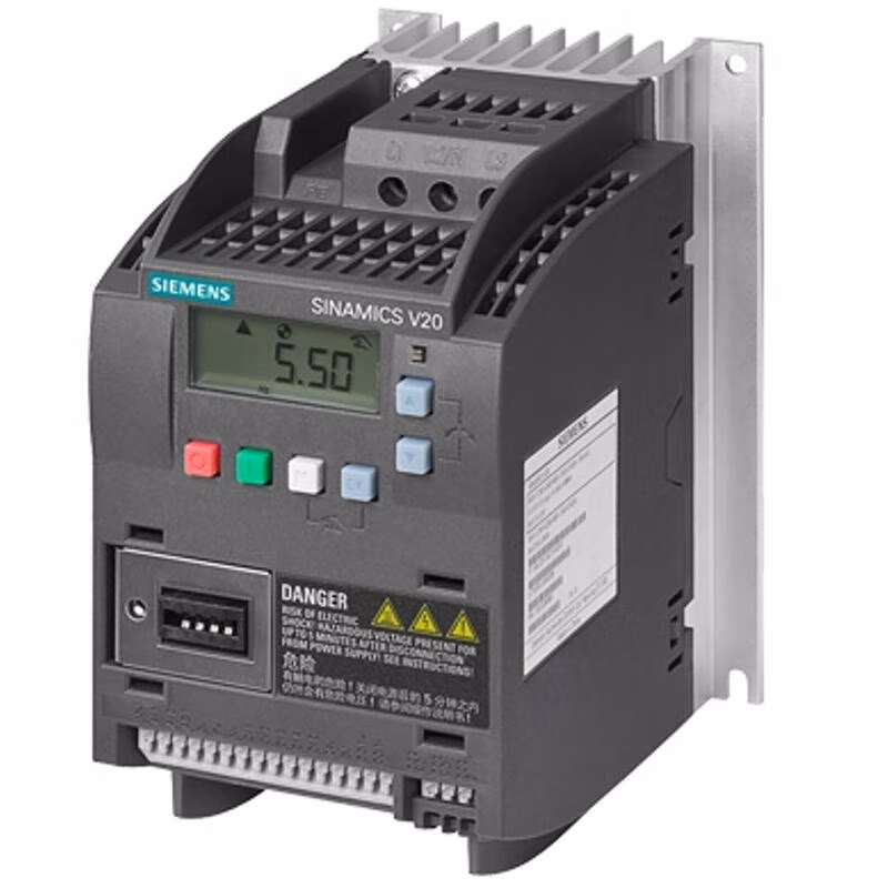 6SL3210-5BB15-5UV1 | 西门子 SINAMICS V20 1AC 220V变频器,无内置滤波器 0.55kW AC220-240V