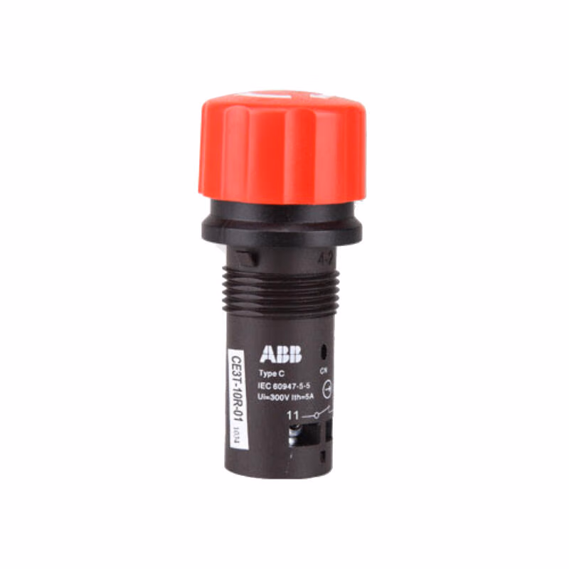 CE3T-10R-01 | ABB CE系列急停按钮(不带灯型),红色