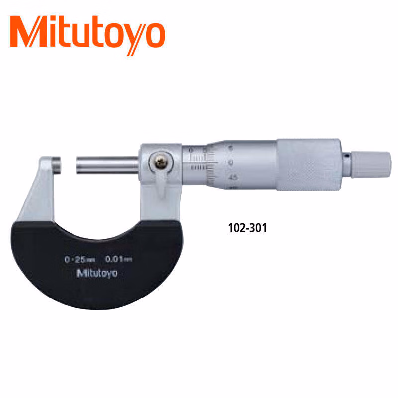 102-301 | 三丰(Mitutoyo) 外径千分尺,硬质合金量面,量程:0-25/0.01