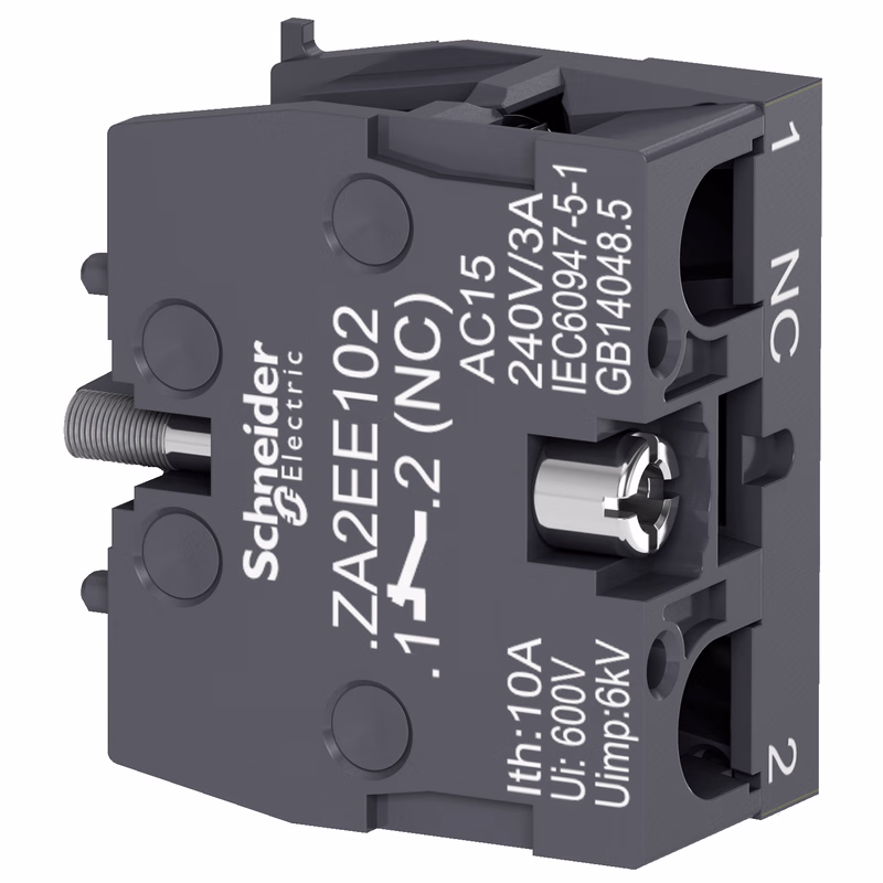ZA2EE102 | 施耐德电气 按钮附件，触点模块，1NC