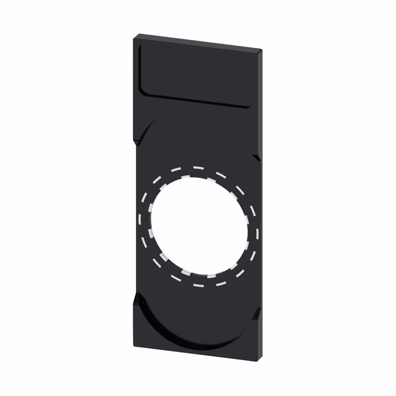 3SU19000AK100AA0 | 西门子 标牌支座,22mm,für双按钮,平,黑色,适用于标签牌12.5mmx27mm