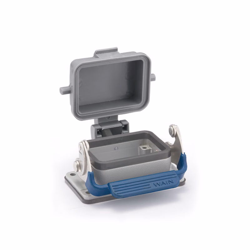 常规,H6B外壳(IP65),带盖；H6B-BK-1L/SC-MCV | 唯恩 重载连接器,矩形连接器