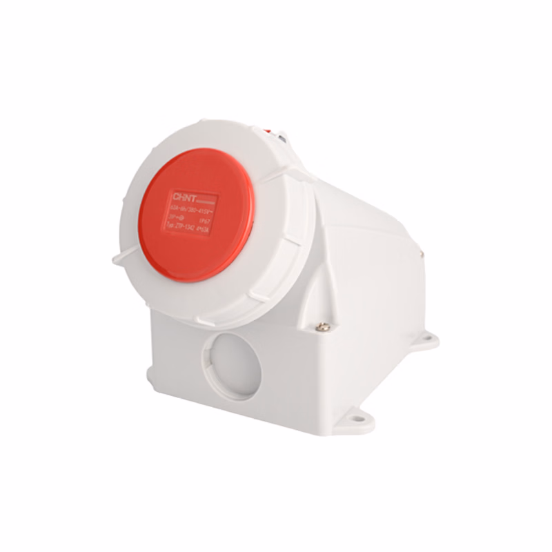 ZTP-1342-4-63A | 正泰 IP67明装插座4*63A