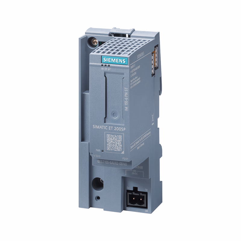 SIMATIC ET 200SP IM 155-6 PN ST 包括 BA 2x RJ45 和服务模块带有服务器模块和 BA 2x RJ45