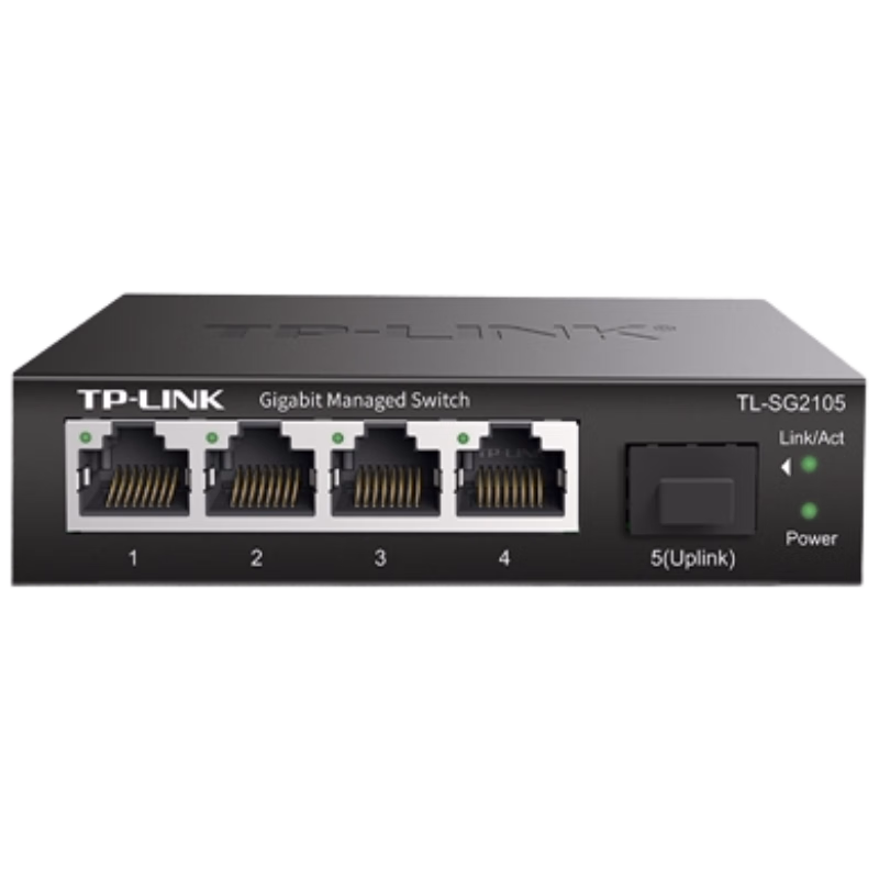 TL-SG2105 | 普联/TP-LINK 全千兆Web网管交换机/4GE+1SFP