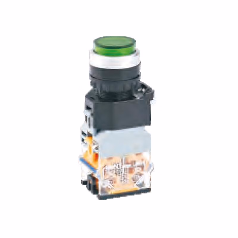 LAY39B(LA38)-10GNZSD 绿 AC 220V | 正泰 按钮